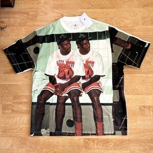 Brand New Jordan Heritage Sportswear Throwback Tee sz Large